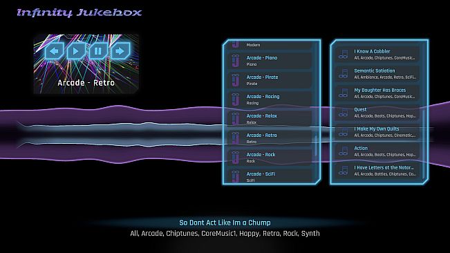 My Neighborhood Arcade: Infinity Jukebox Unit