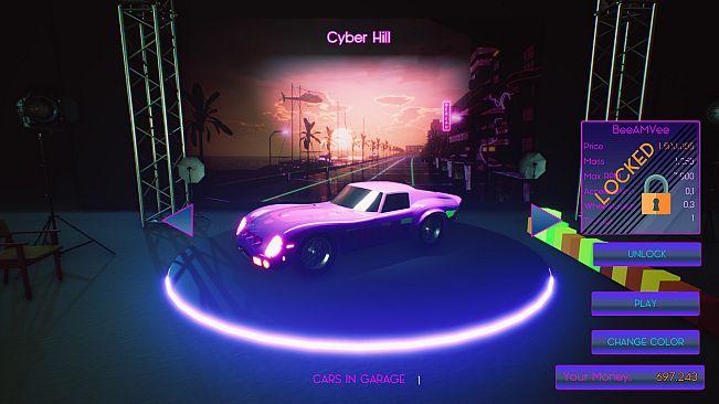 Rhythmic Retro Racer