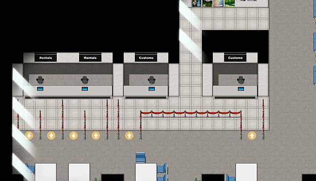 RPG Maker MZ - KR Transportation Station - Airport Tileset