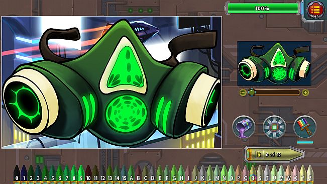 Paint By Numbers - Fulgur Planet