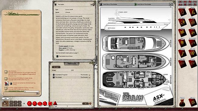 Fantasy Grounds - The Derelict (CoC7E)