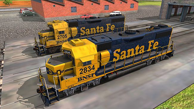 Trainz 2019 DLC: ATSF GP38-2 Santa FE (2 Pack)