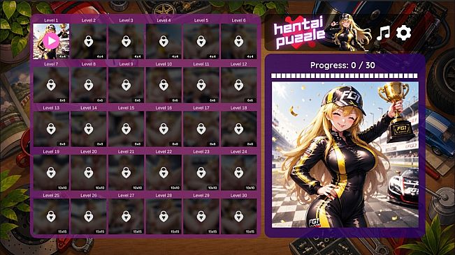 Hentai Puzzle: Rika