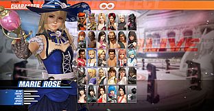DOA6 Witch Party Costume Set