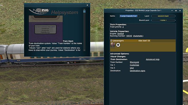 Trainz 2019 DLC - Rheingold 1962