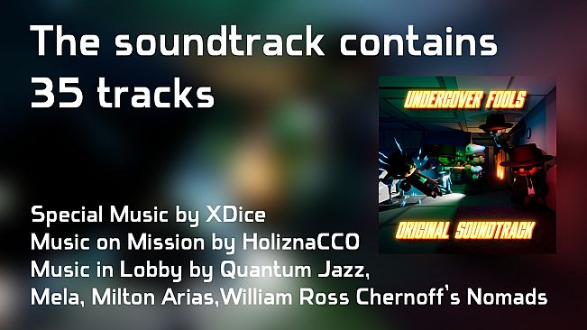 Undercover Fools Soundtrack