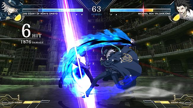 MELTY BLOOD: TYPE LUMINA - The Count of Monte Cristo Round Announcements