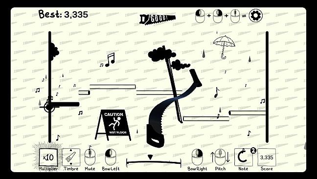 The Singing Saw Simulator