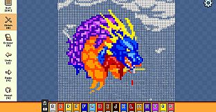 Pixel Cross Stitch - Mythical Monsters Pack