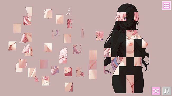 Sexy Anime Puzzle Game - A Hentai Girl Puzzle Adventure