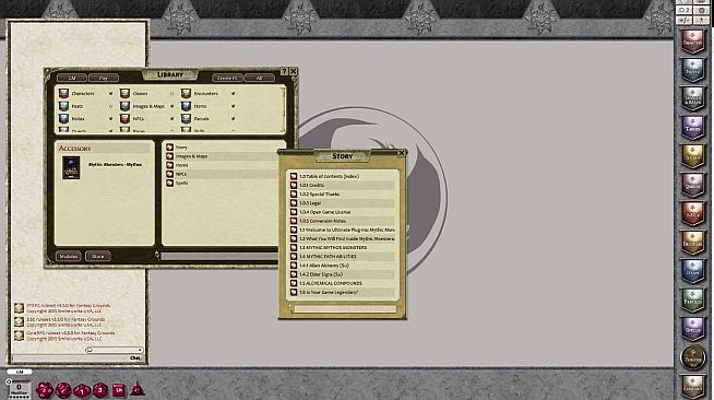 Fantasy Grounds - Mythic Monsters #5: Mythos (PFRPG)