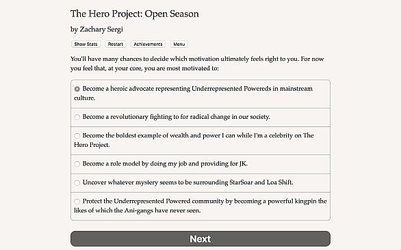 The Hero Project: Open Season