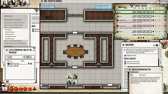 Fantasy Grounds - Pathfinder RPG - War for the Crown AP 1: Crownfall (PFRPG)