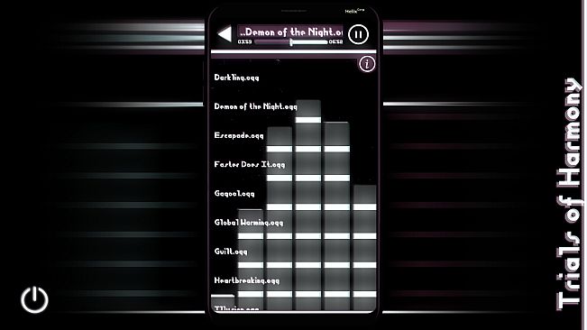 Trials of Harmony ~ A Found Phone Mystery Visual Novel