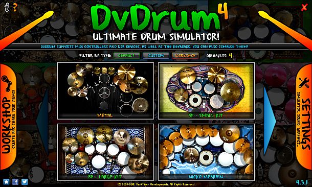 DvDrum, Ultimate Drum Simulator!