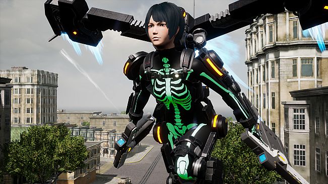 EARTH DEFENSE FORCE: IRON RAIN - Creation parts: Skeleton Costume Bundle