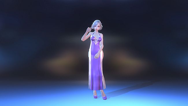 Angel Legion-DLC Cloud Dress (Purple)