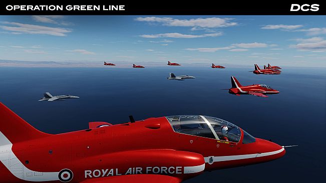DCS: F/A-18C Operation Green Line by Badger633