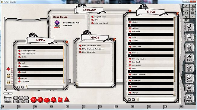 Fantasy Grounds - D&D Monster Pack - Aberrations