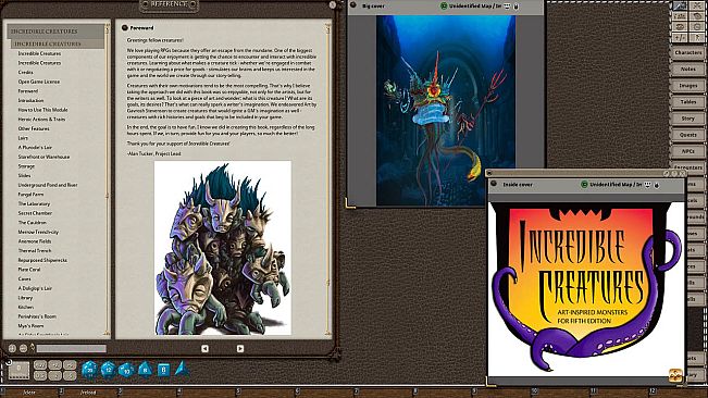 Fantasy Grounds - Incredible Creatures