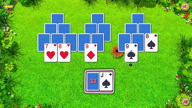 Summer Tri-Peaks Solitaire