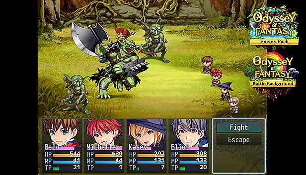 RPG Maker MV - Odyssey of Fantasy enemy pack