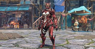Monster Hunter Rise - "Wild Arms" Hunter layered armor piece
