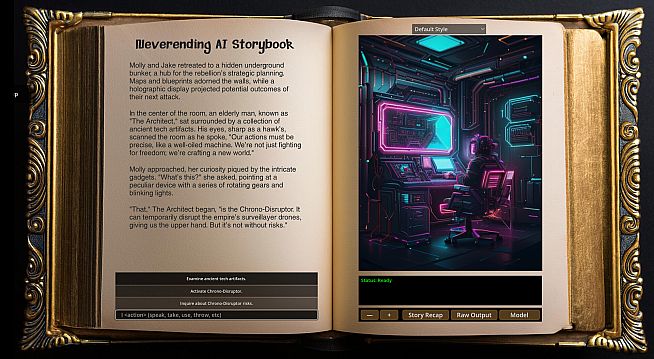 Neverending AI Storybook