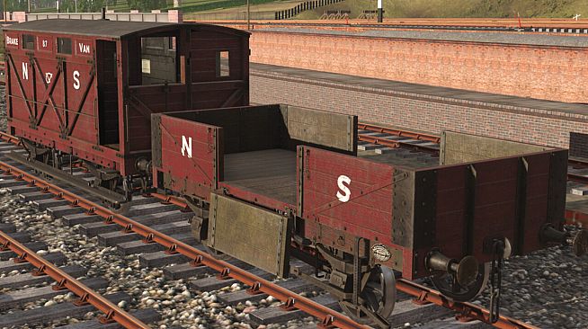 Trainz 2022 DLC - LMS/NSR Wagon Pack 1