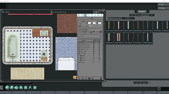 Fantasy Grounds - FG Modern House Map Pack