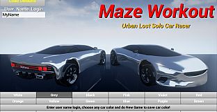 Maze Workout - Urban Lost Solo Car Racer