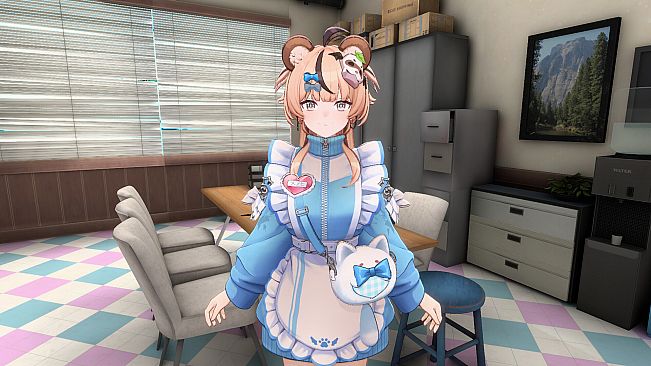 Maid Cafe Simulator: Jersey Maid Uniform (Momo)