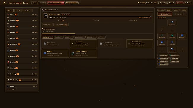 Cindervale Idle