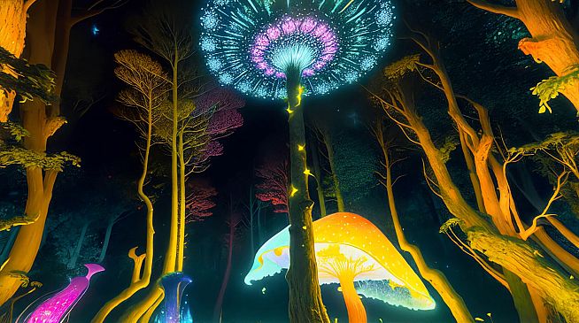 AI-VJ - Magic Forest Visuals