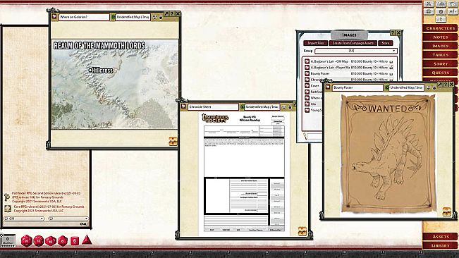Fantasy Grounds - Pathfinder 2 RPG - Pathfinder Bounty #10: Hillcross Roundup