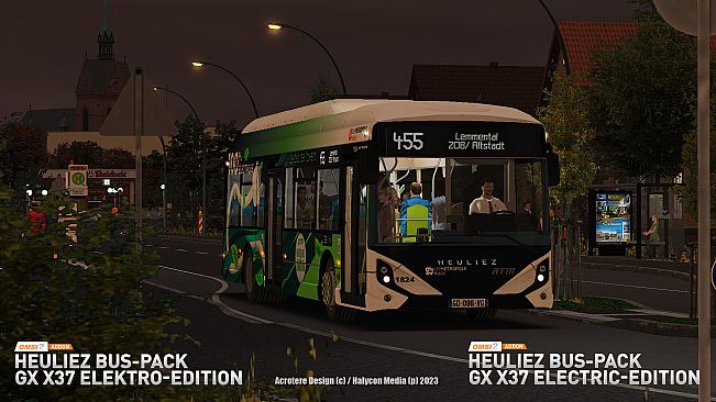 OMSI 2 Add-on Heuliez Bus Pack GX x37 Electric Edition