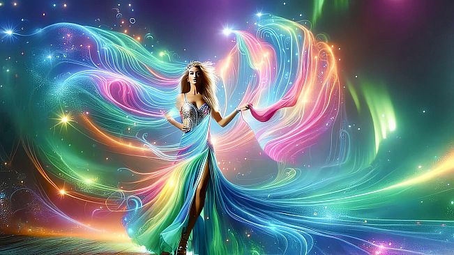 AI-VJ - Aurora 4k Visuals