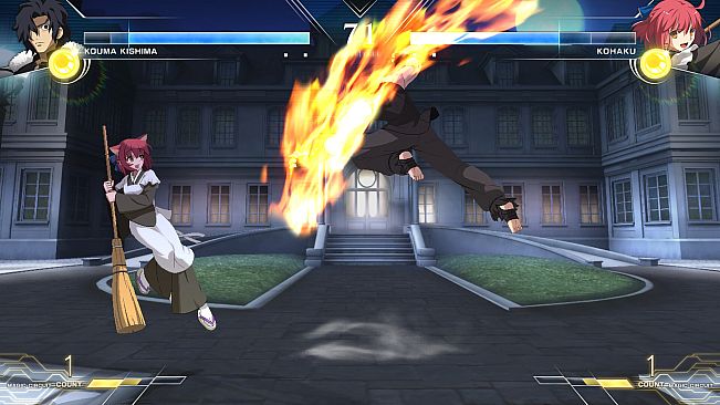 MELTY BLOOD: TYPE LUMINA - Kouma Kishima Round Announcements