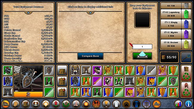 Farmer Against Potatoes Idle