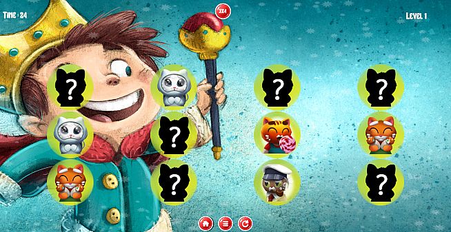 Find The Cats - Memory