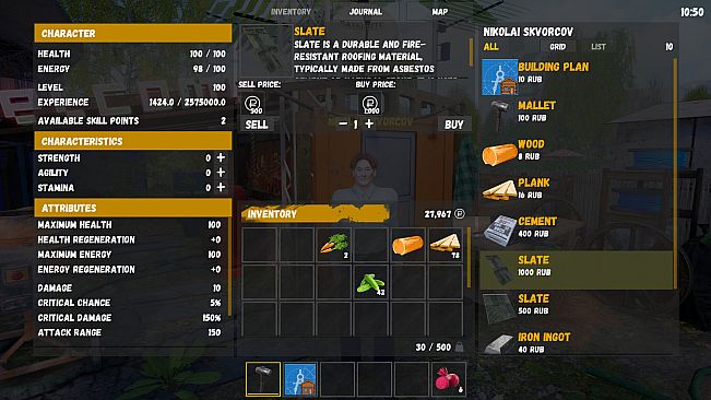 Russian Village Simulator on Mars