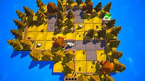 HEN, CHICKS AND CATS