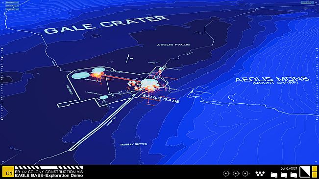 Project Eagle: A 3D Interactive Mars Base