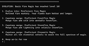 Greywind's Legacy - A Text Based, Skill Progression, RPG