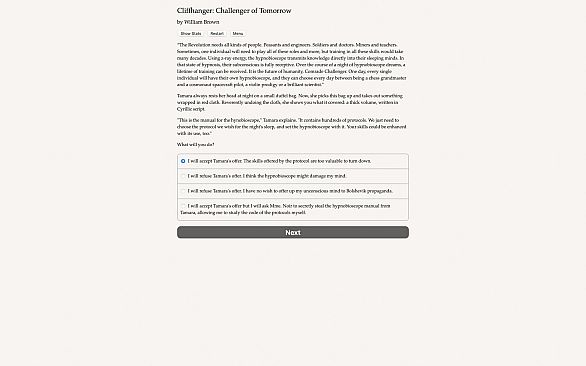 Cliffhanger: Challenger of Tomorrow