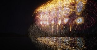 BURST NOIR - Fireworks Simulator