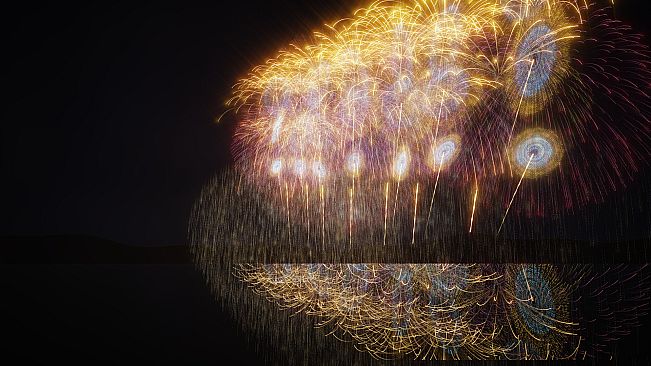 BURST NOIR - Fireworks Simulator