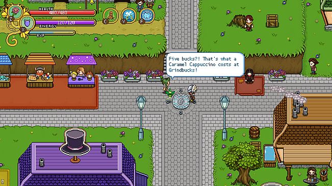 Valkyrie Hat (or "Buy Us Coffee") DLC for Secrets of Grindea