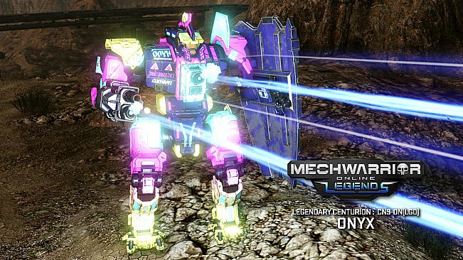 MechWarrior Online - Onyx Legendary Mech Pack