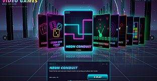 VIDEO GAMES neon collection
